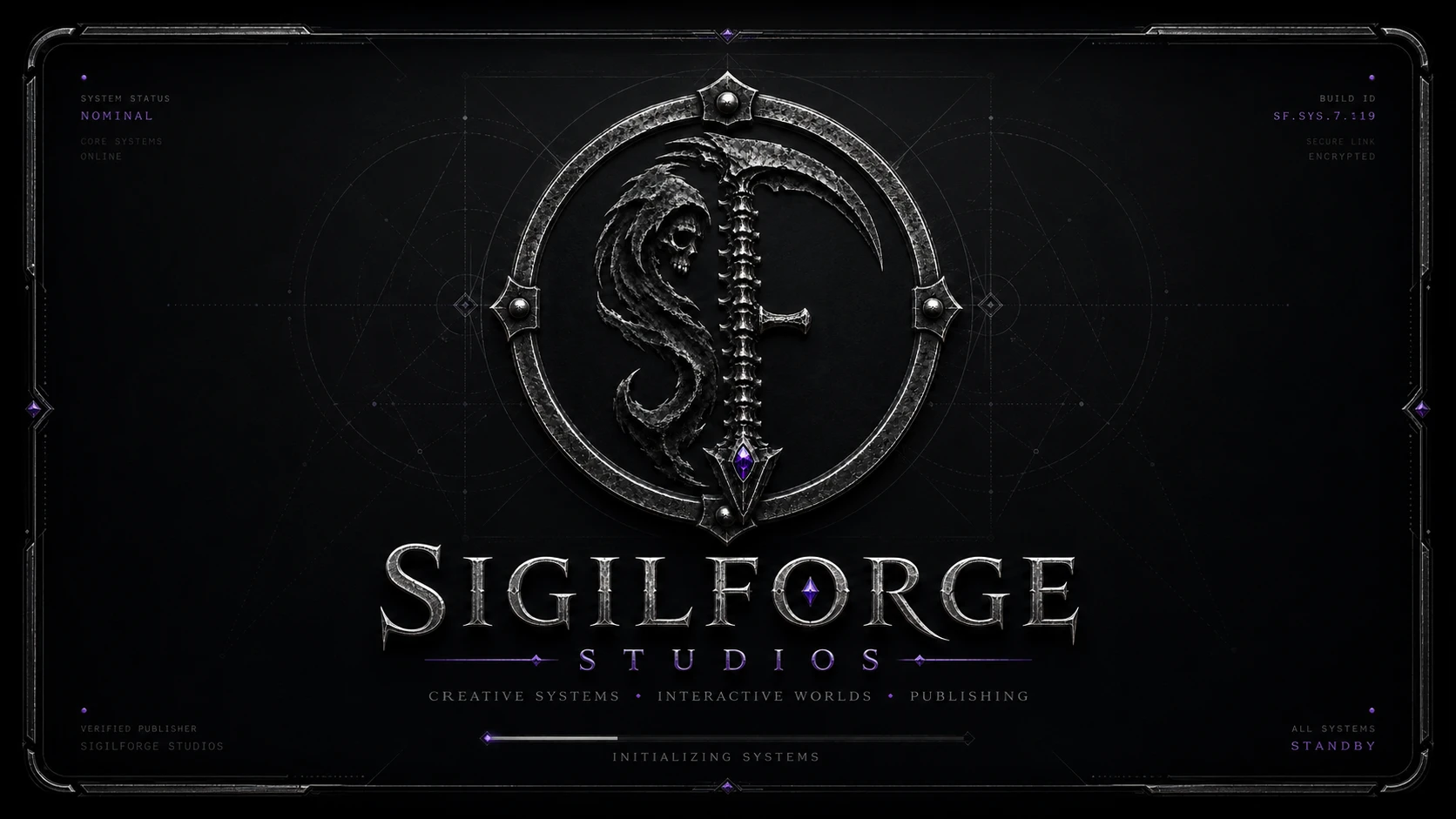 SigilForge 16:9 Hero Feature Plate 2