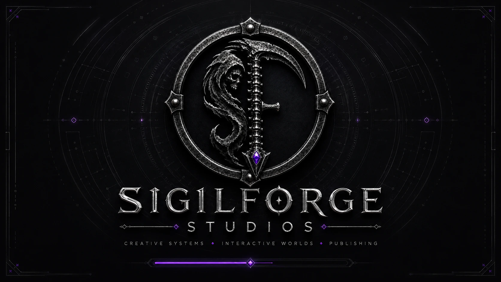 SigilForge 16:9 Hero Feature Plate 1