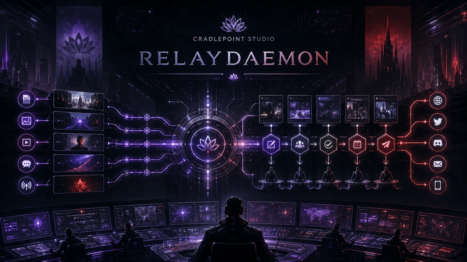 RelayDaemon control hub interface