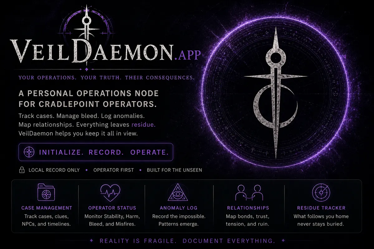 VeilDaemon software hero