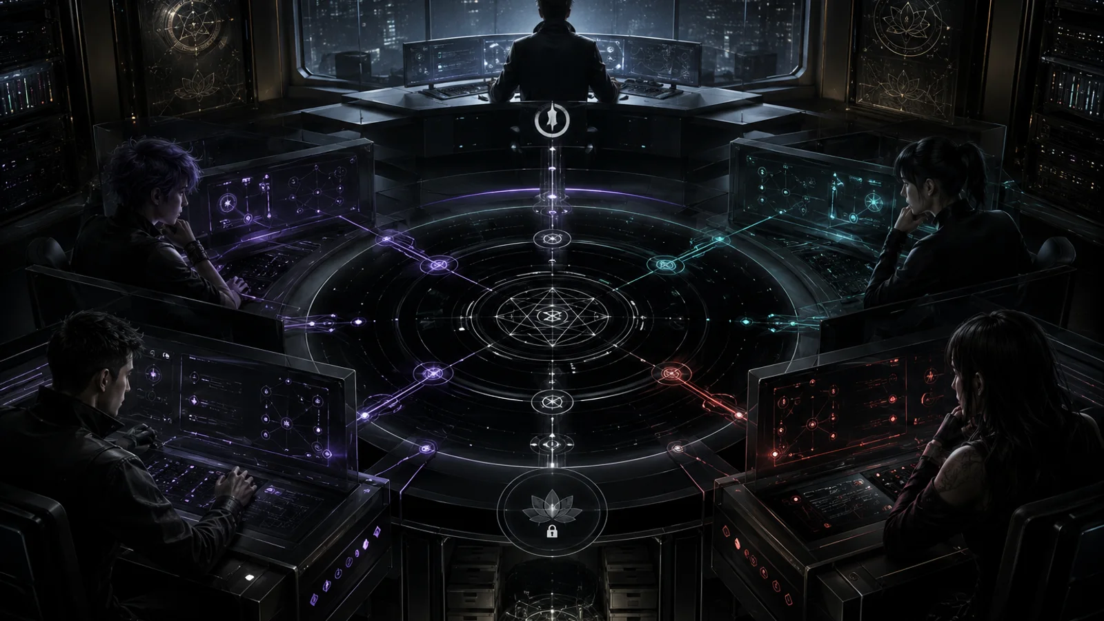 VeilLink identity and connection layer
